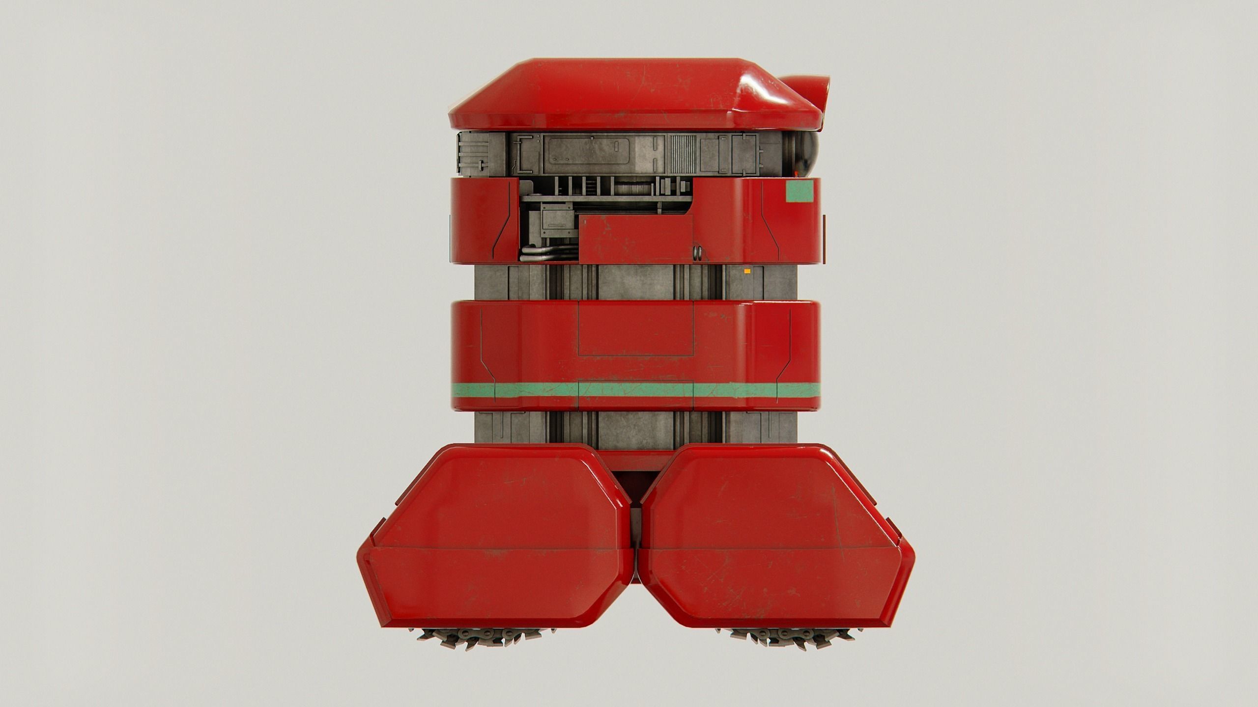 B2EMO Droid FLASHBACK EDITION - Star Wars Andor 3D model_1