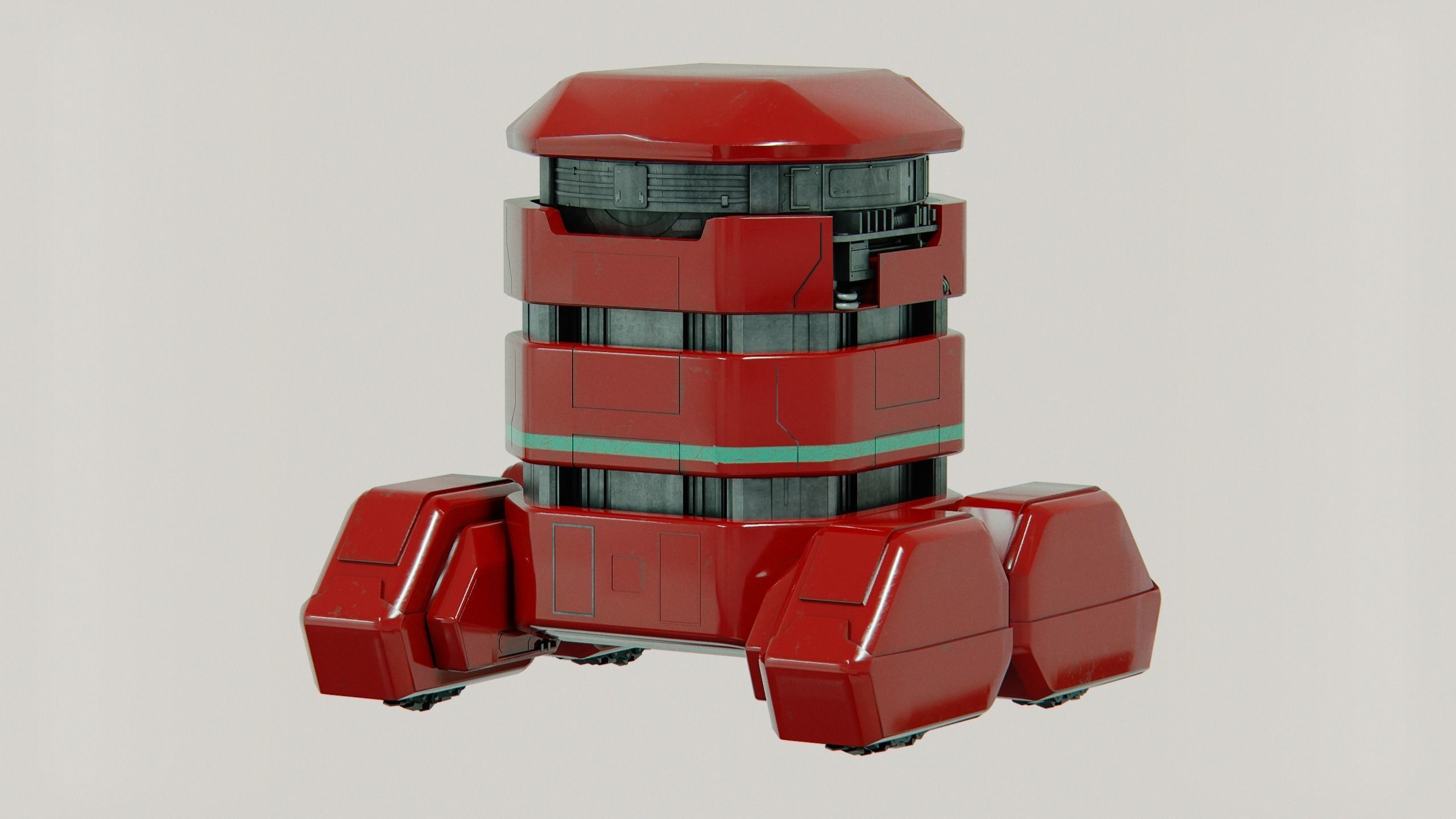 B2EMO Droid FLASHBACK EDITION - Star Wars Andor 3D model_2