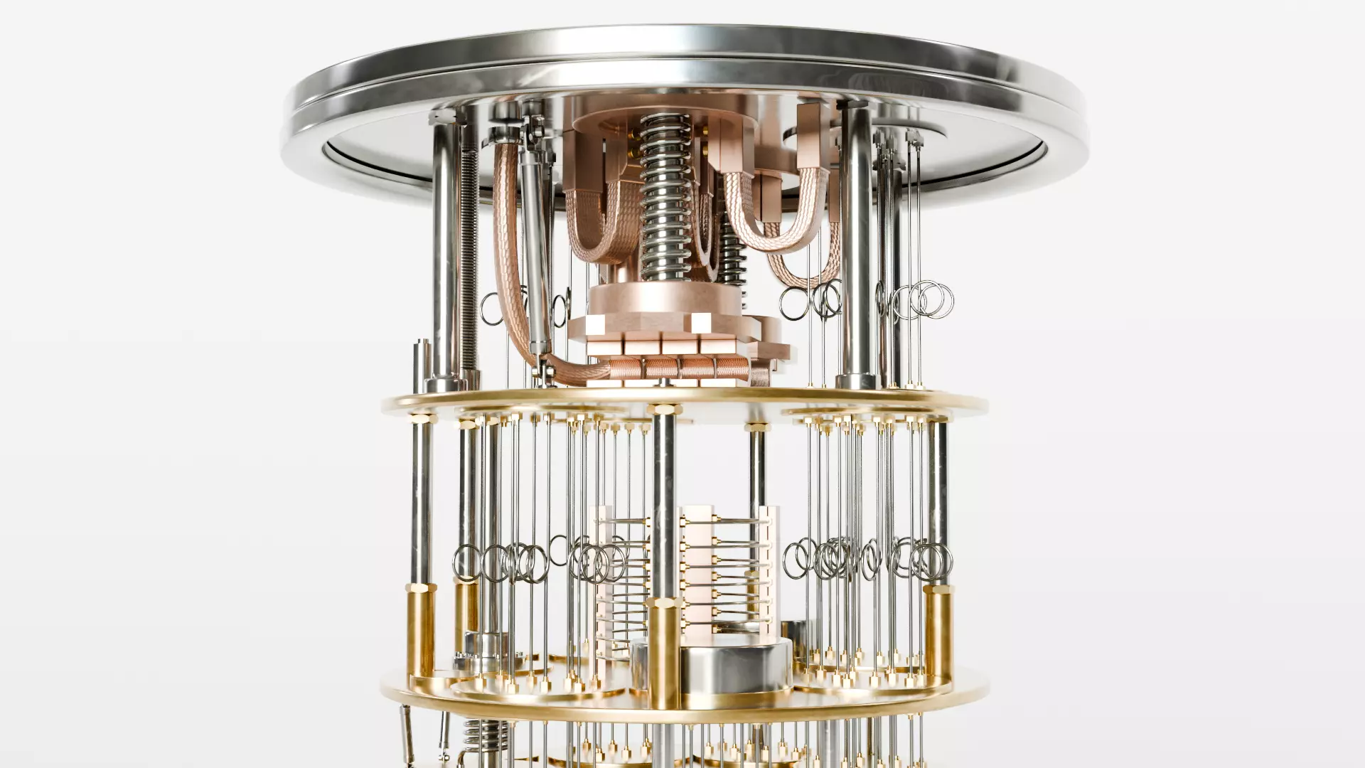 Quantum Computer Q 3D model