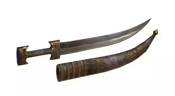 Persian Dagger Fighting Afghan Knife Edged Cutting Weapon