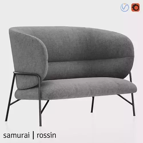 SAMURAI 2-Seater Sofa - ROSSIN