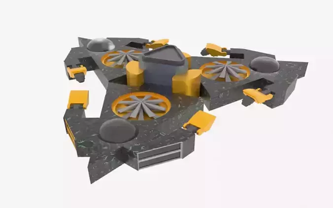 Mars - A500 Spaceship 