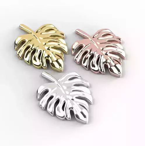 220601 D  Leaf for piercing Detail