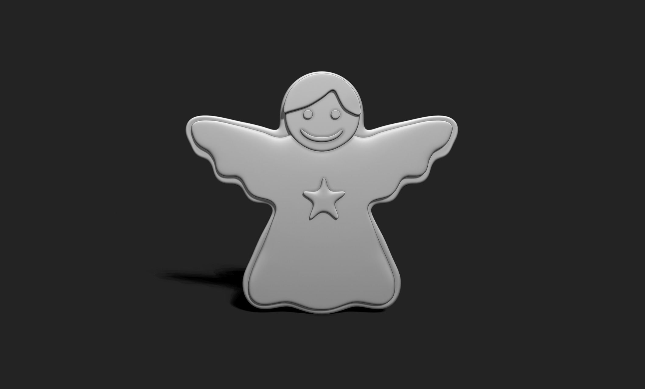 Christmas Cookie Ornament - Pendant -  Christmas Tree 5 3D print model_4