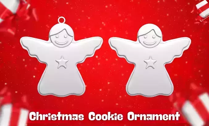 Christmas Cookie Ornament - Pendant -  Christmas Tree 5 3D print model