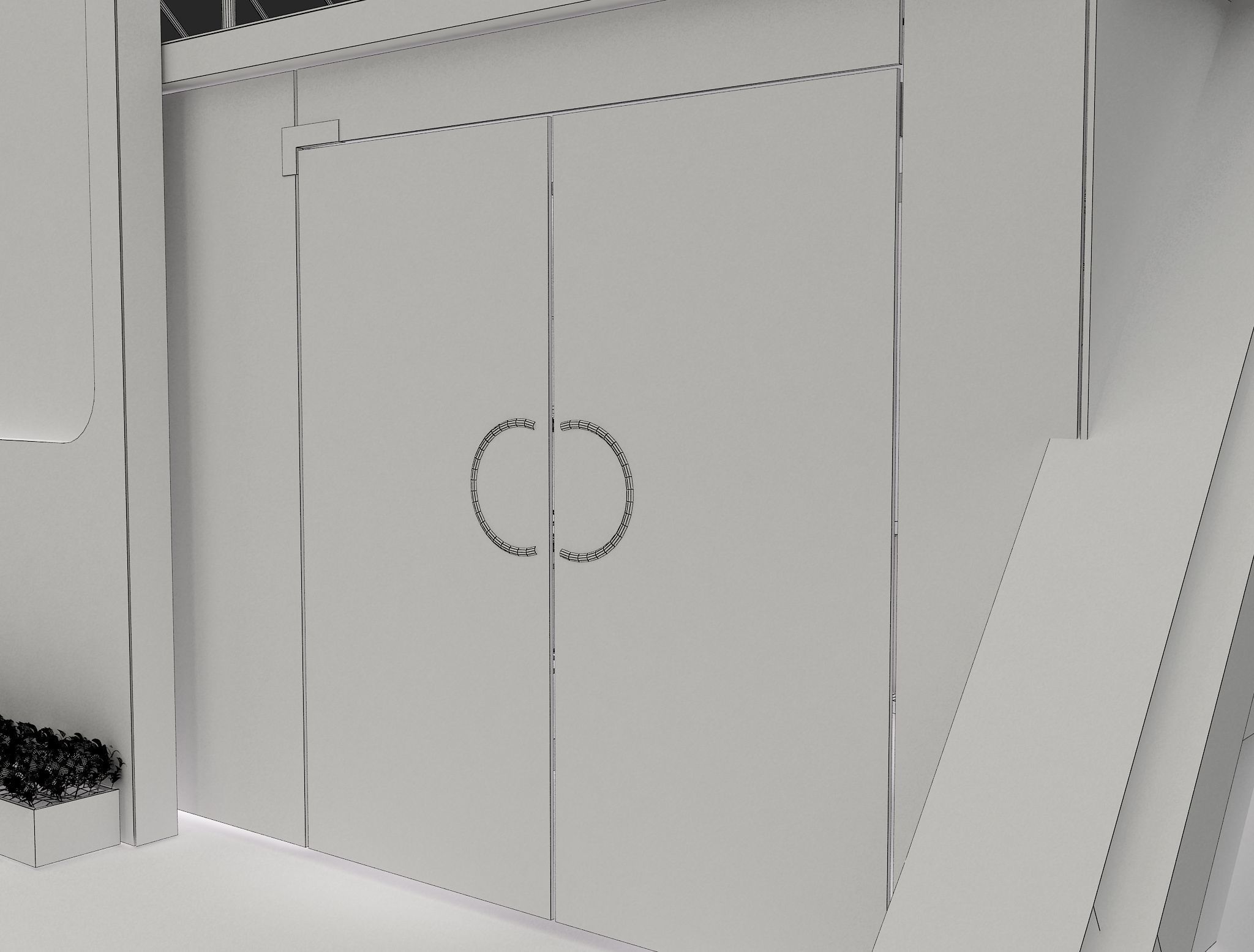 Booth Exhibition Stand a622 3D model_27