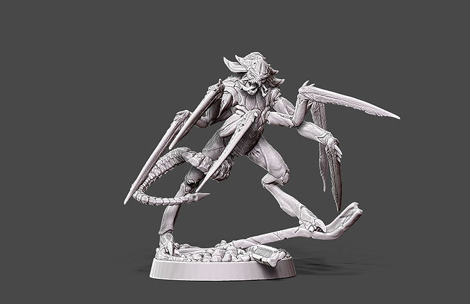 Alien - 35 mm scale 3D print model
