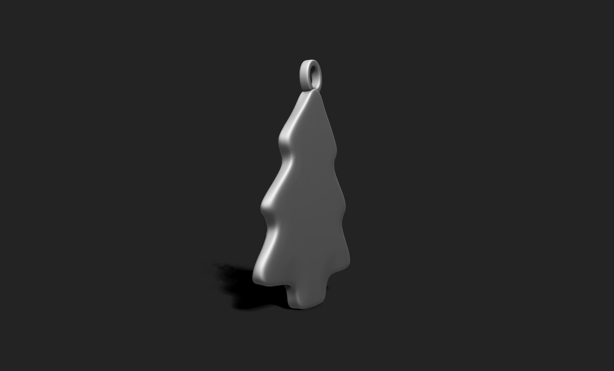 Christmas Cookie Ornament - Pendant -  Christmas Tree 8 3D print model_8