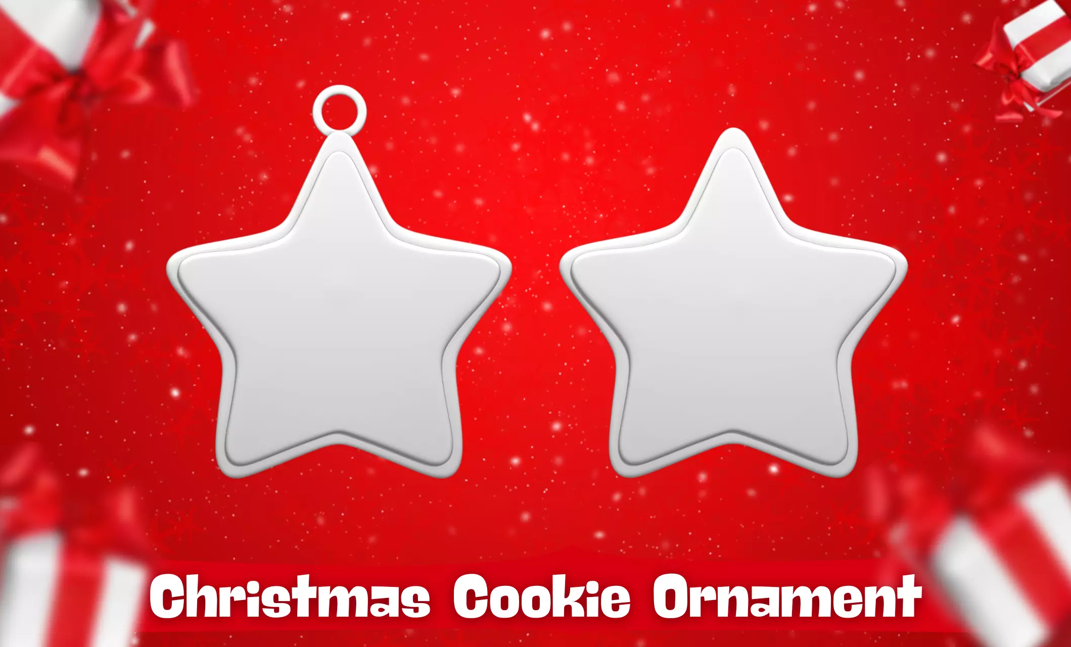 Christmas Cookie Ornament - Pendant - Christmas Tree 9 3D print model_0