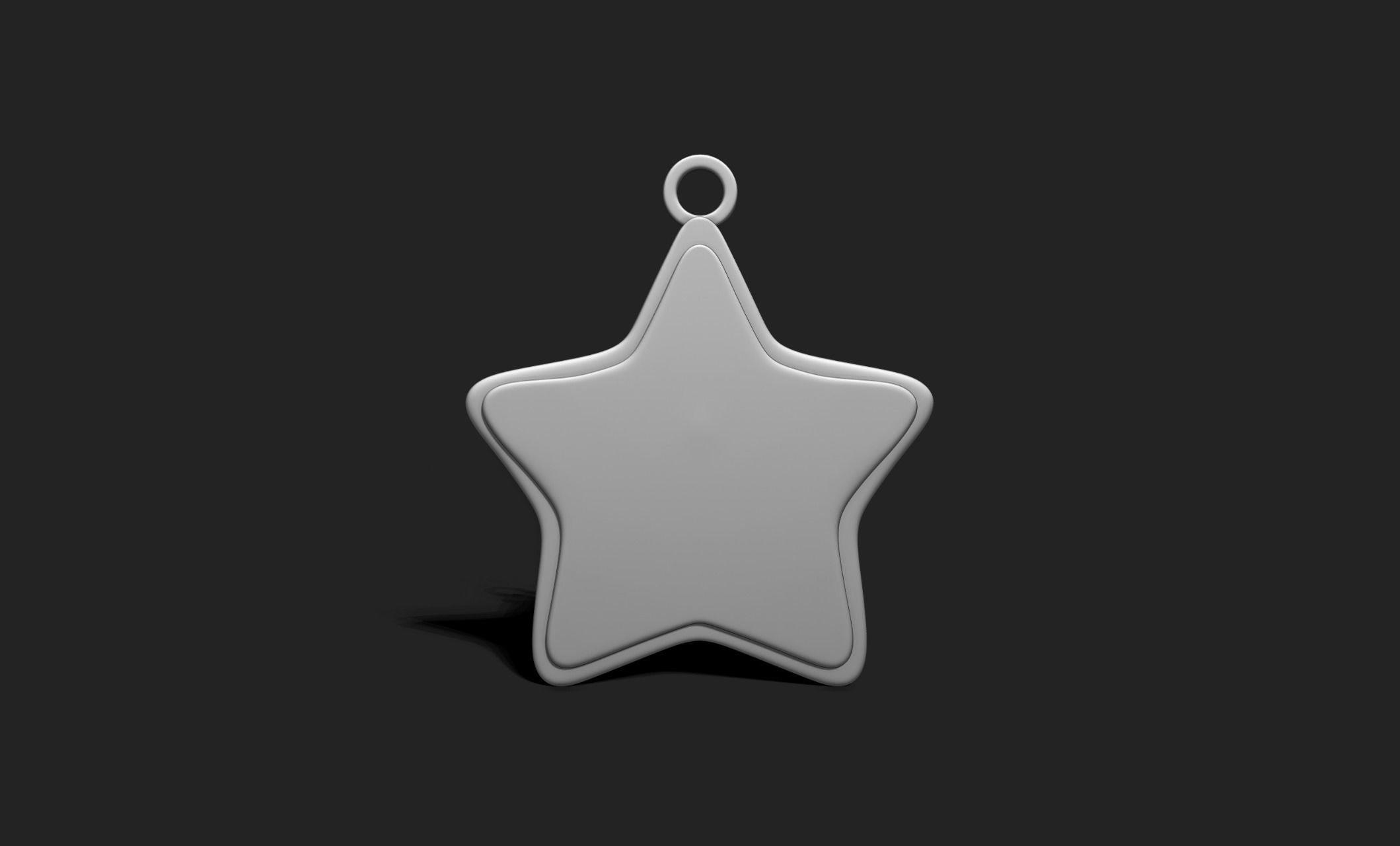 Christmas Cookie Ornament - Pendant - Christmas Tree 9 3D print model_3