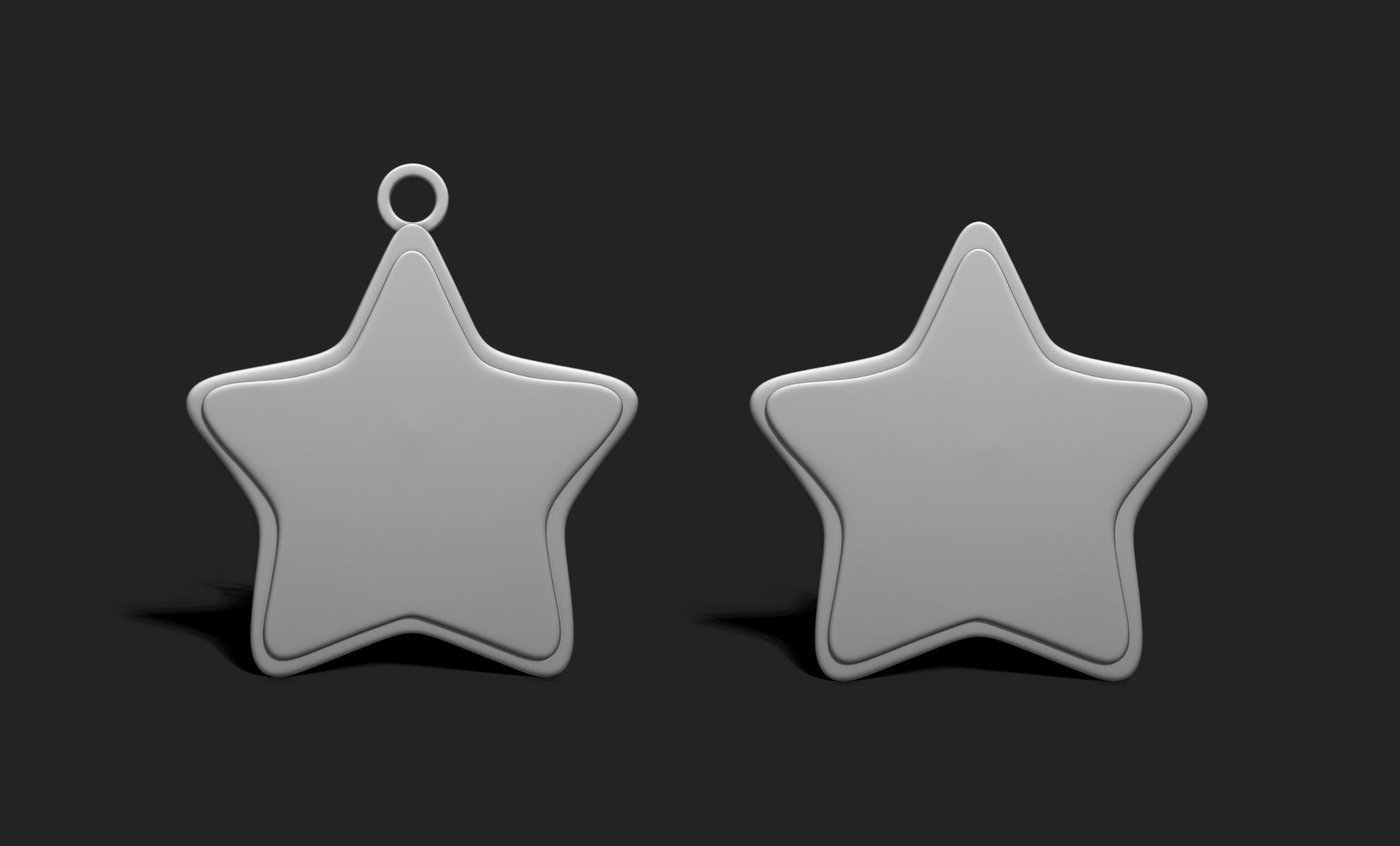 Christmas Cookie Ornament - Pendant - Christmas Tree 9 3D print model_2