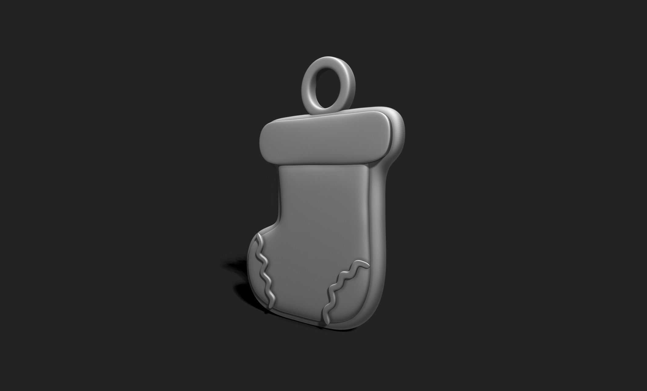 Christmas Cookie Ornament - Pendant -  Christmas Tree 10 3D print model_6