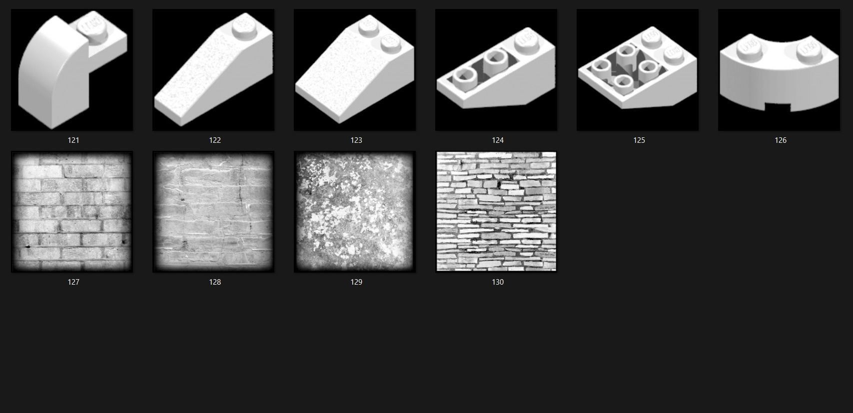 Brick 828 Alpha Patterns 4K Size Full Pack Texture_4