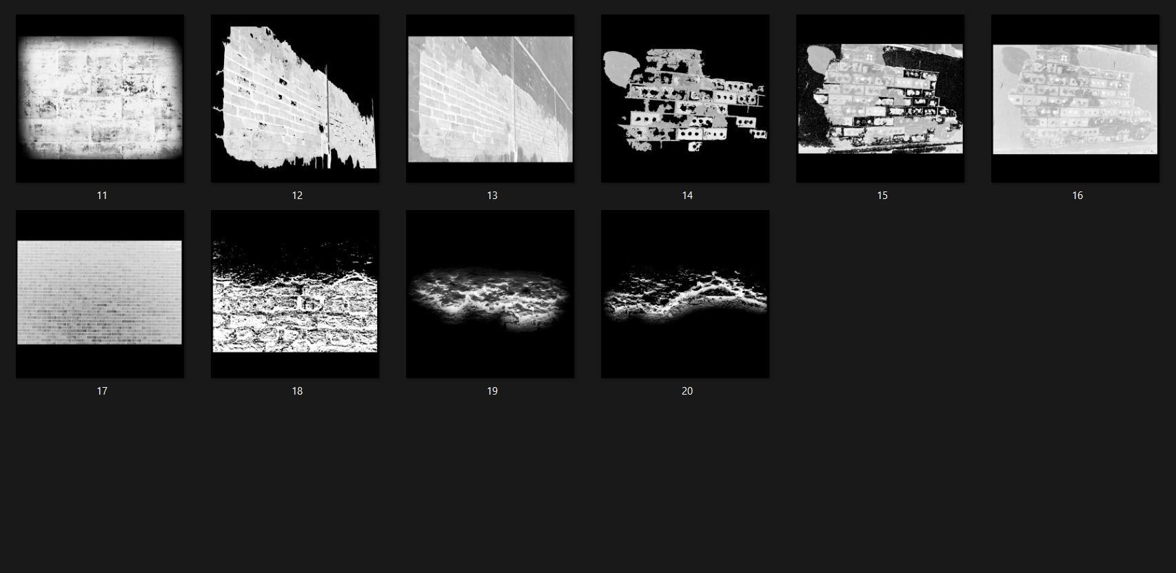 Brick 828 Alpha Patterns 4K Size Full Pack Texture_6