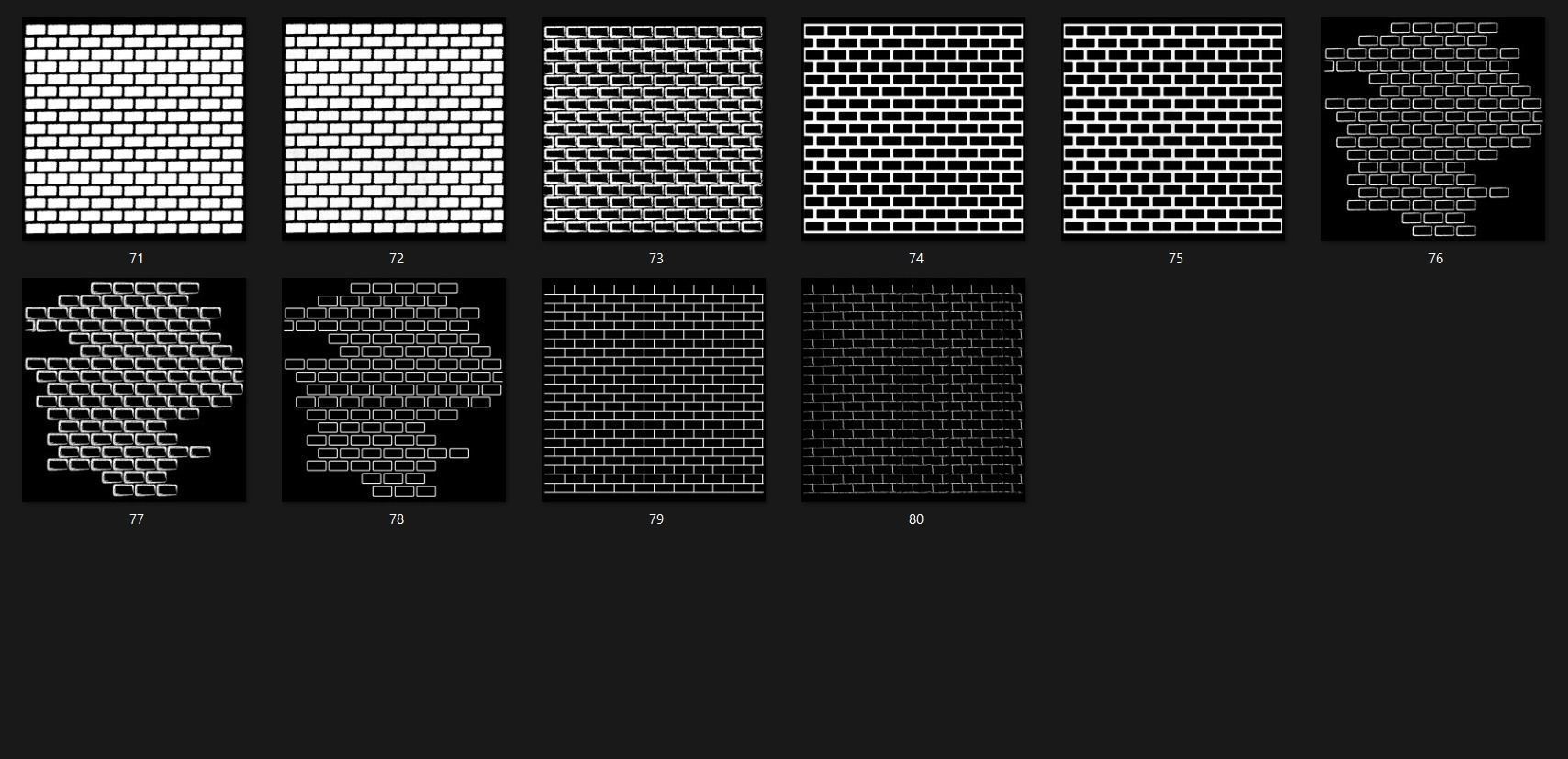 Brick 828 Alpha Patterns 4K Size Full Pack Texture_12