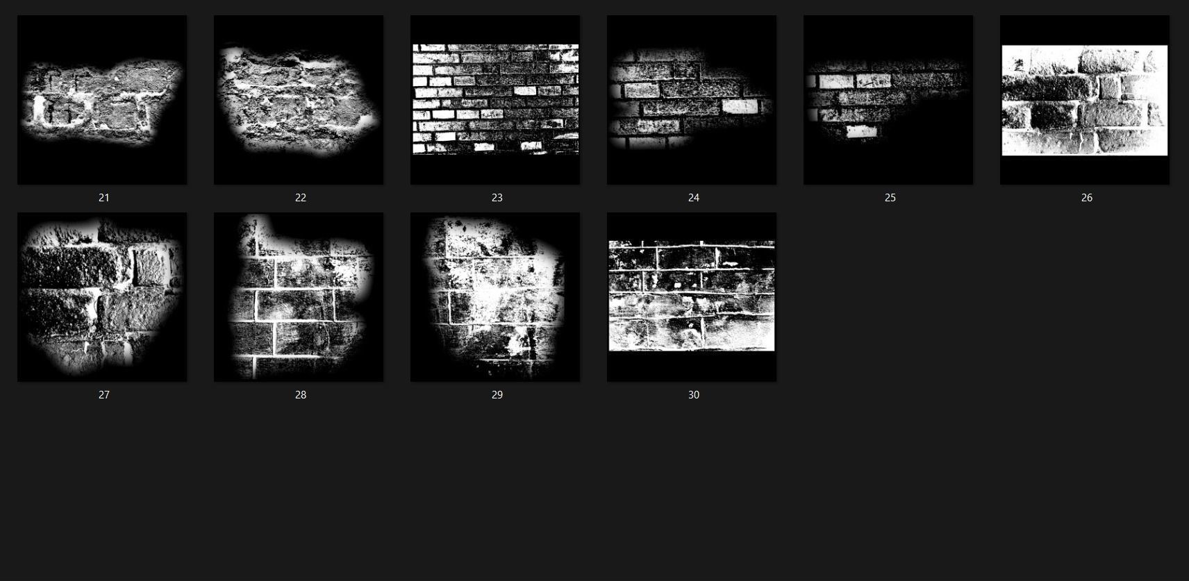 Brick 828 Alpha Patterns 4K Size Full Pack Texture_7