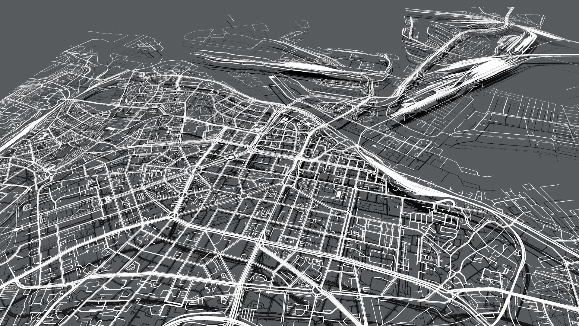 Cityscape Szczecin Poland 3D model_11