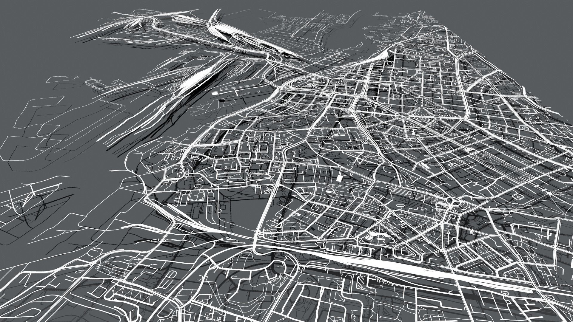 Cityscape Szczecin Poland 3D model_12