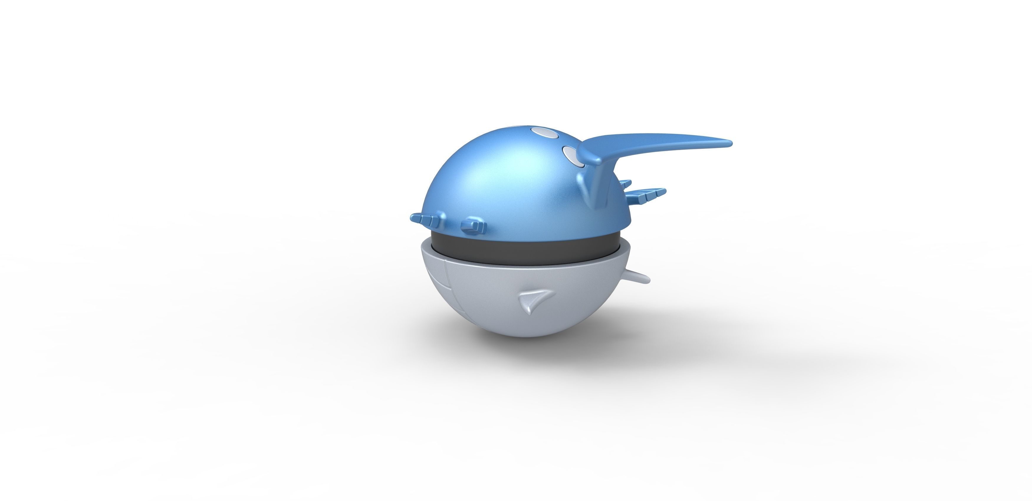 Wailord orb 3D print model_7