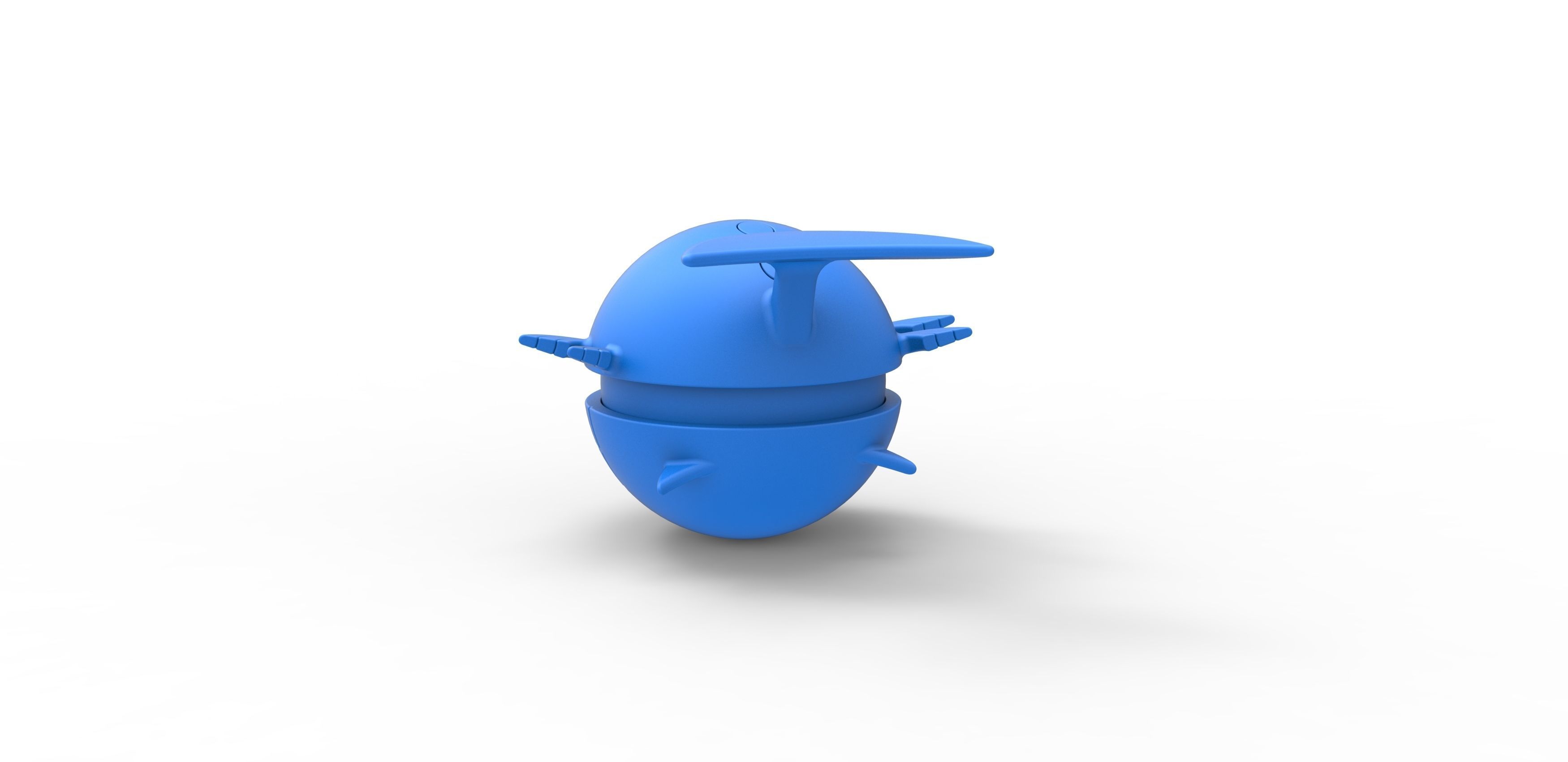 Wailord orb 3D print model_18