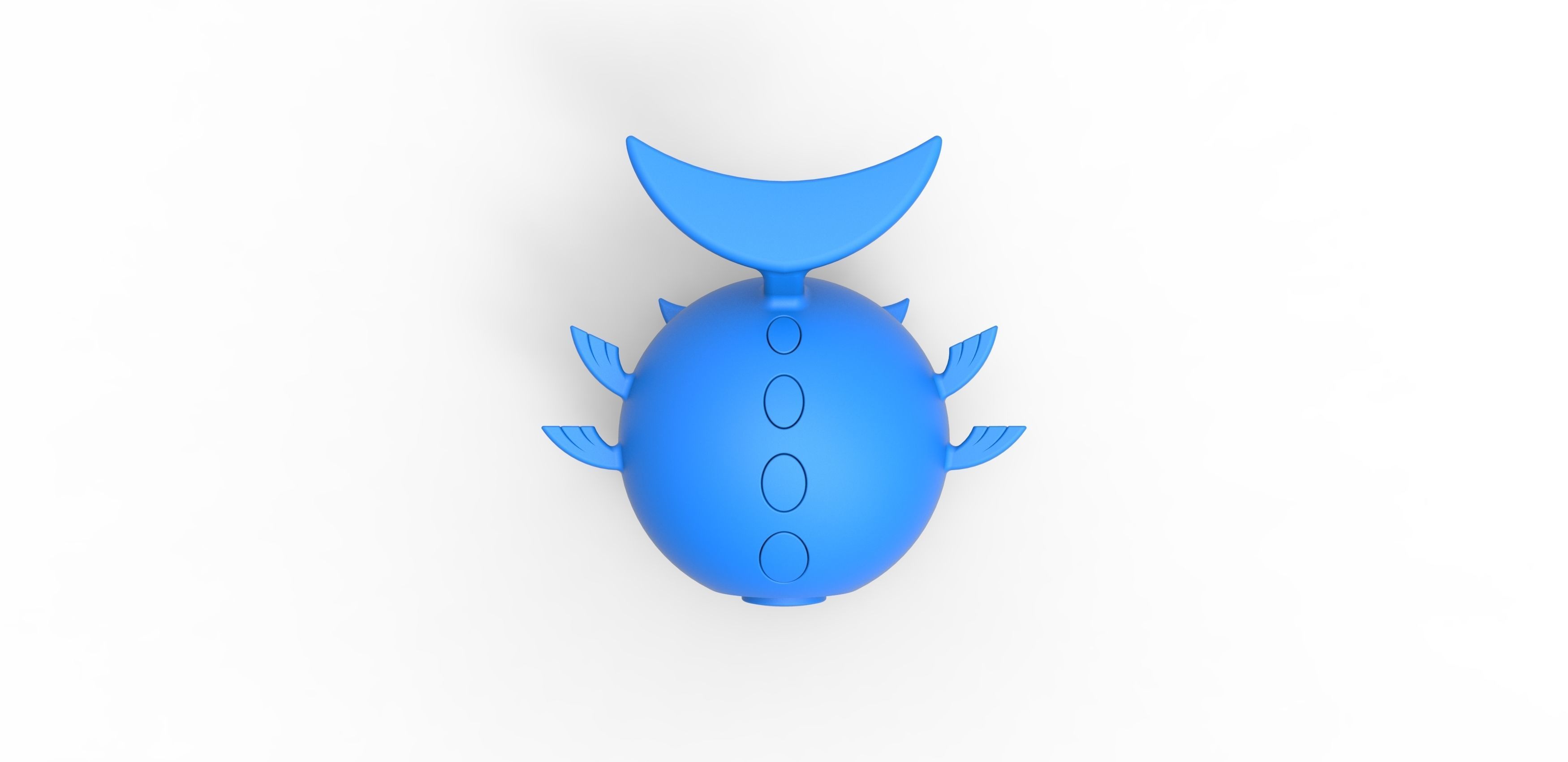 Wailord orb 3D print model_14