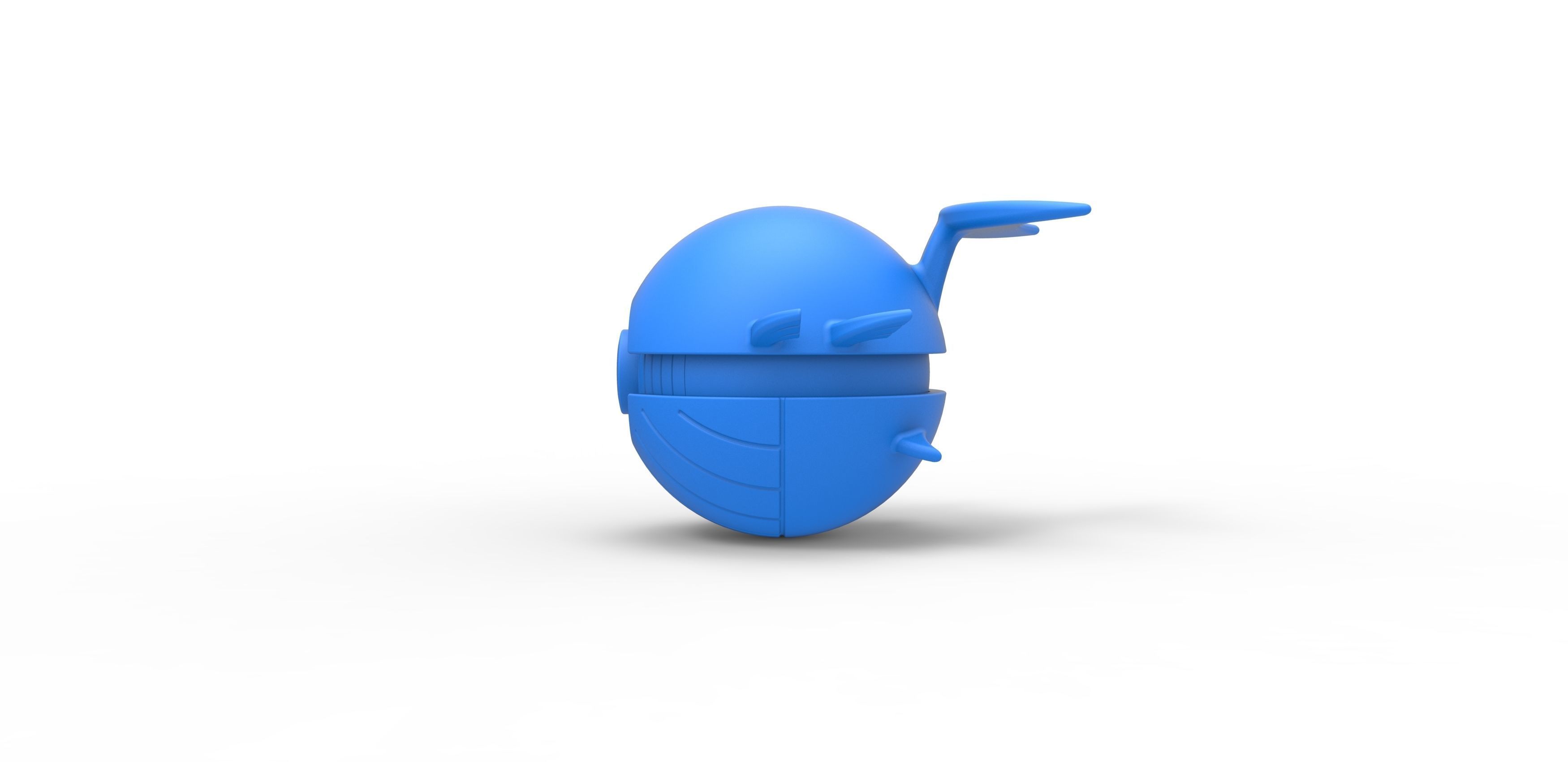 Wailord orb 3D print model_16