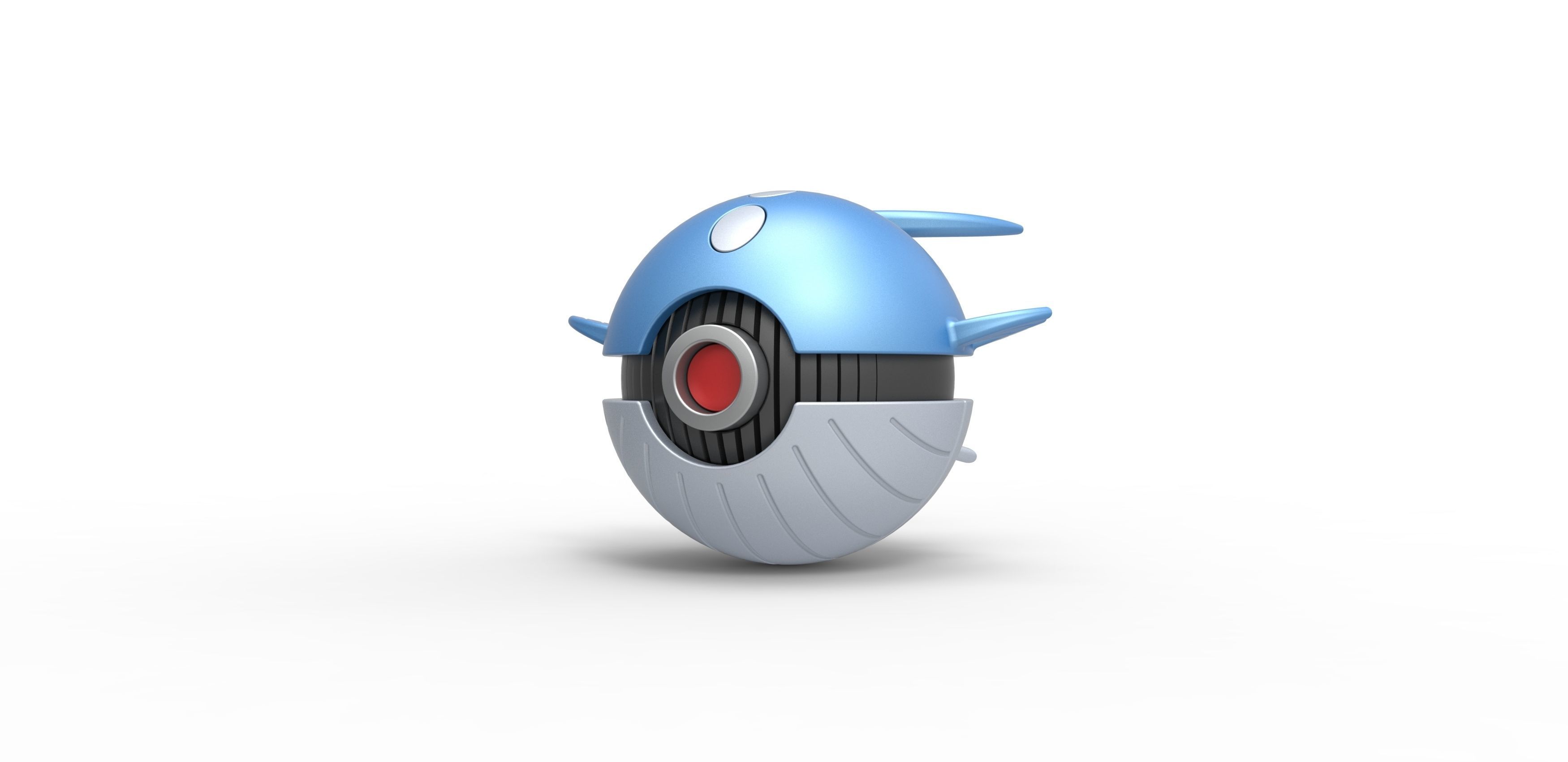 Wailord orb 3D print model_1