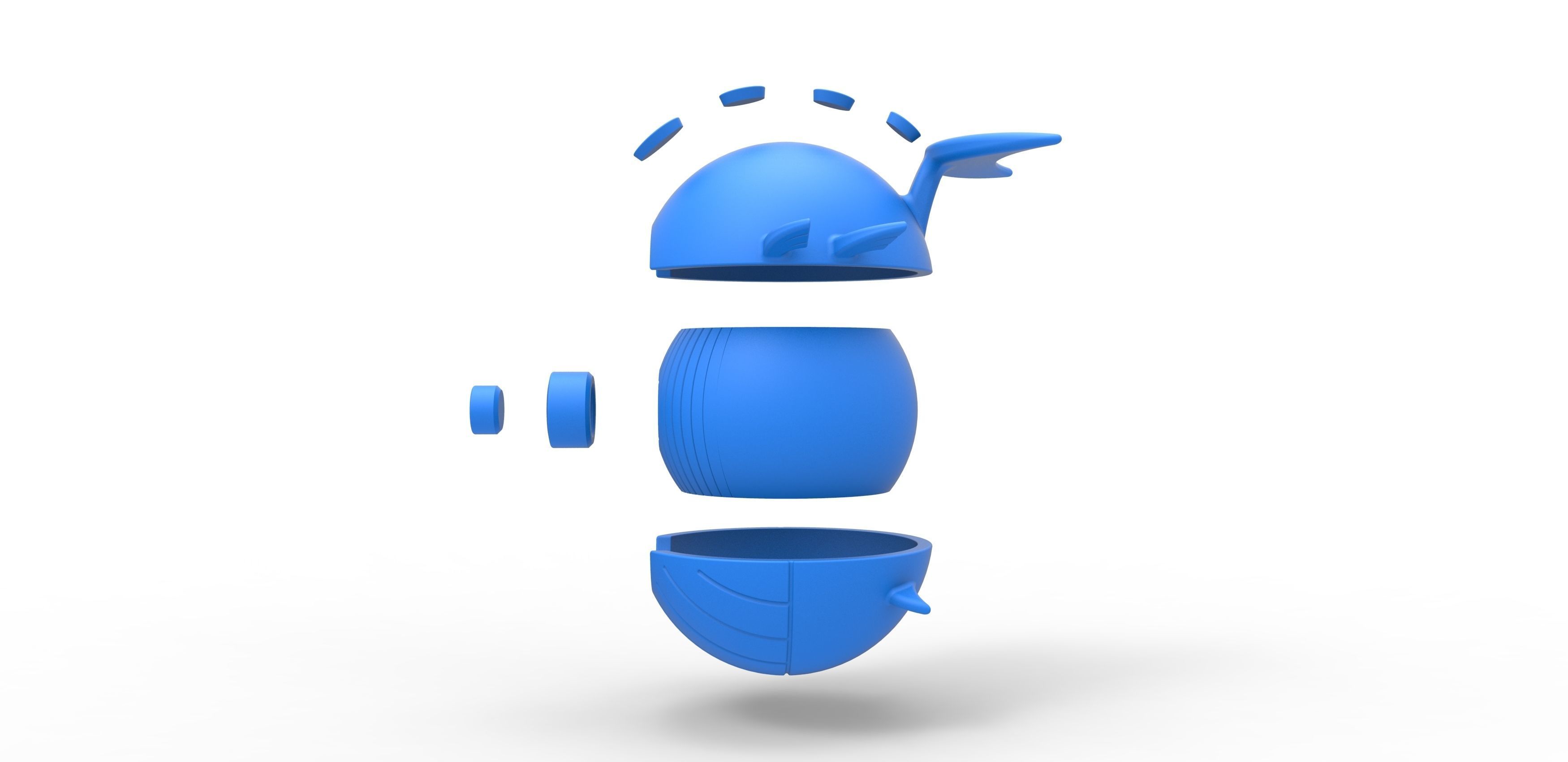 Wailord orb 3D print model_23