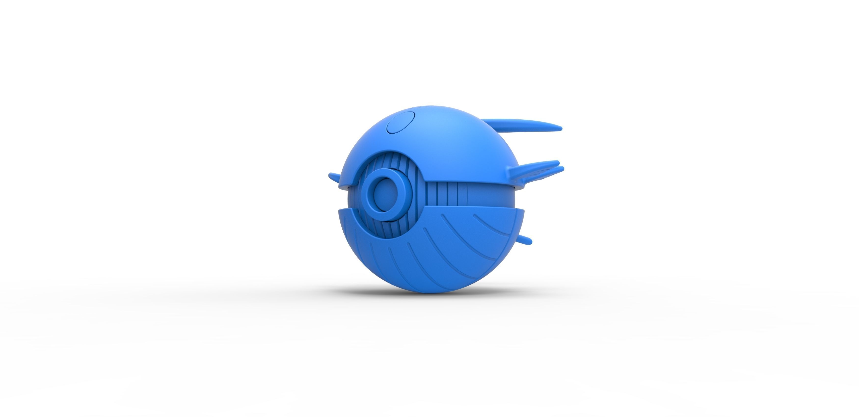Wailord orb 3D print model_11