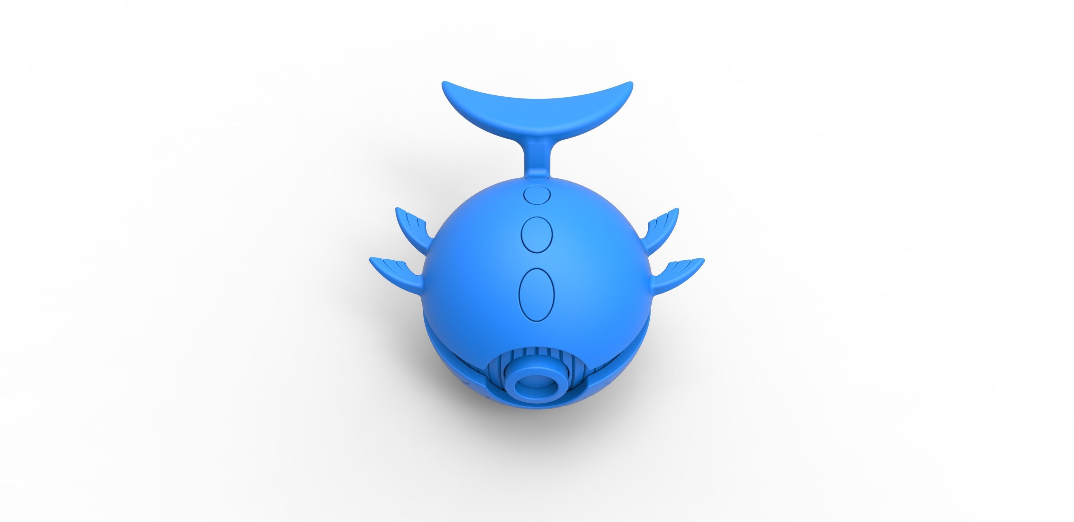 Wailord orb 3D print model_13