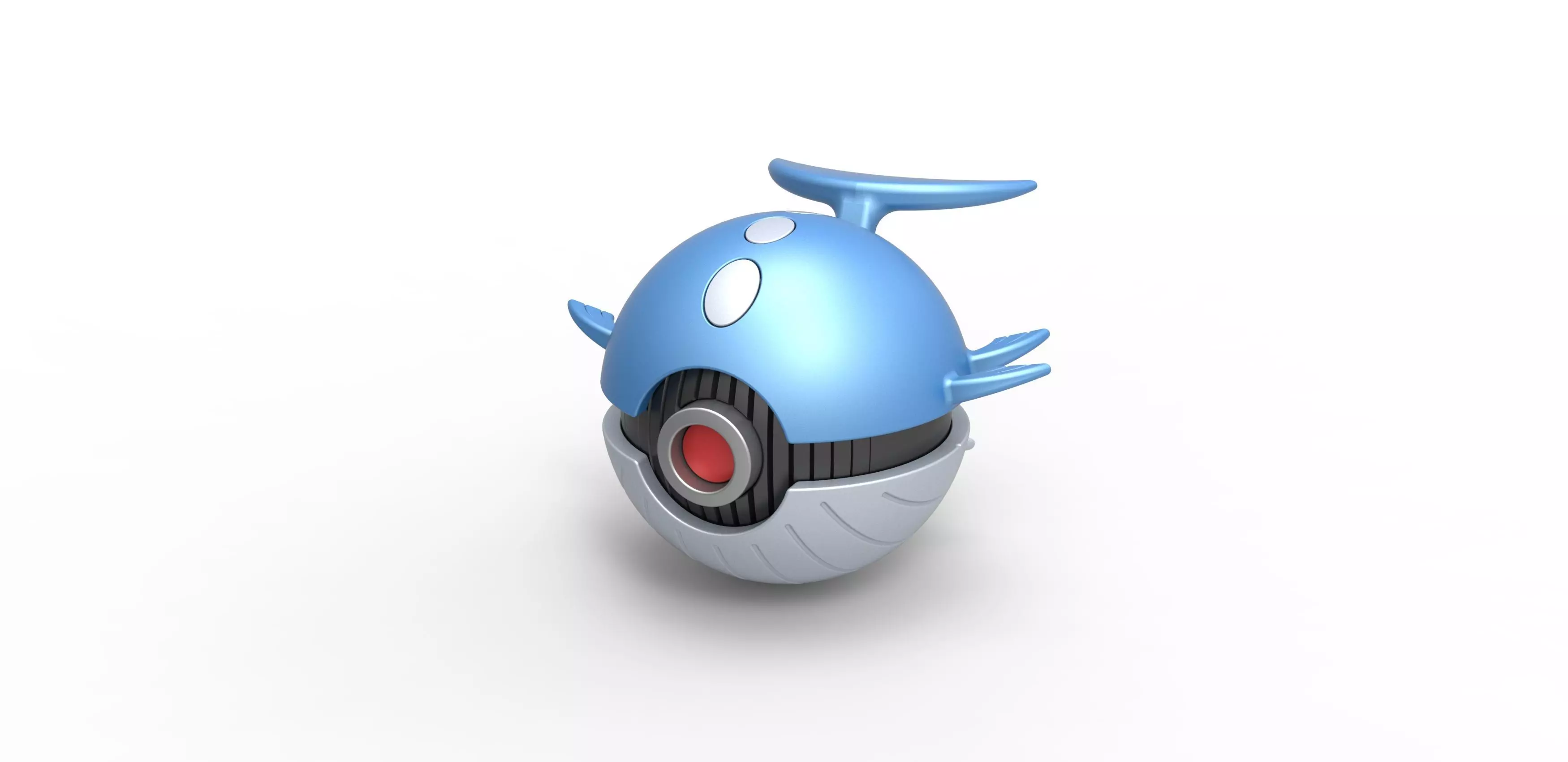 Wailord orb 3D print model_0