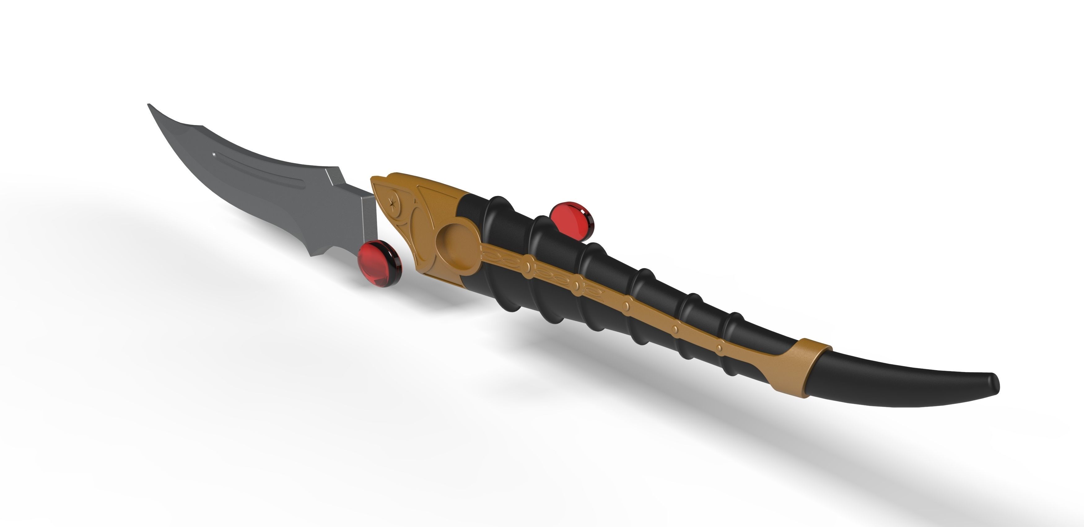 House of Dragon Dagger 3D print model_14