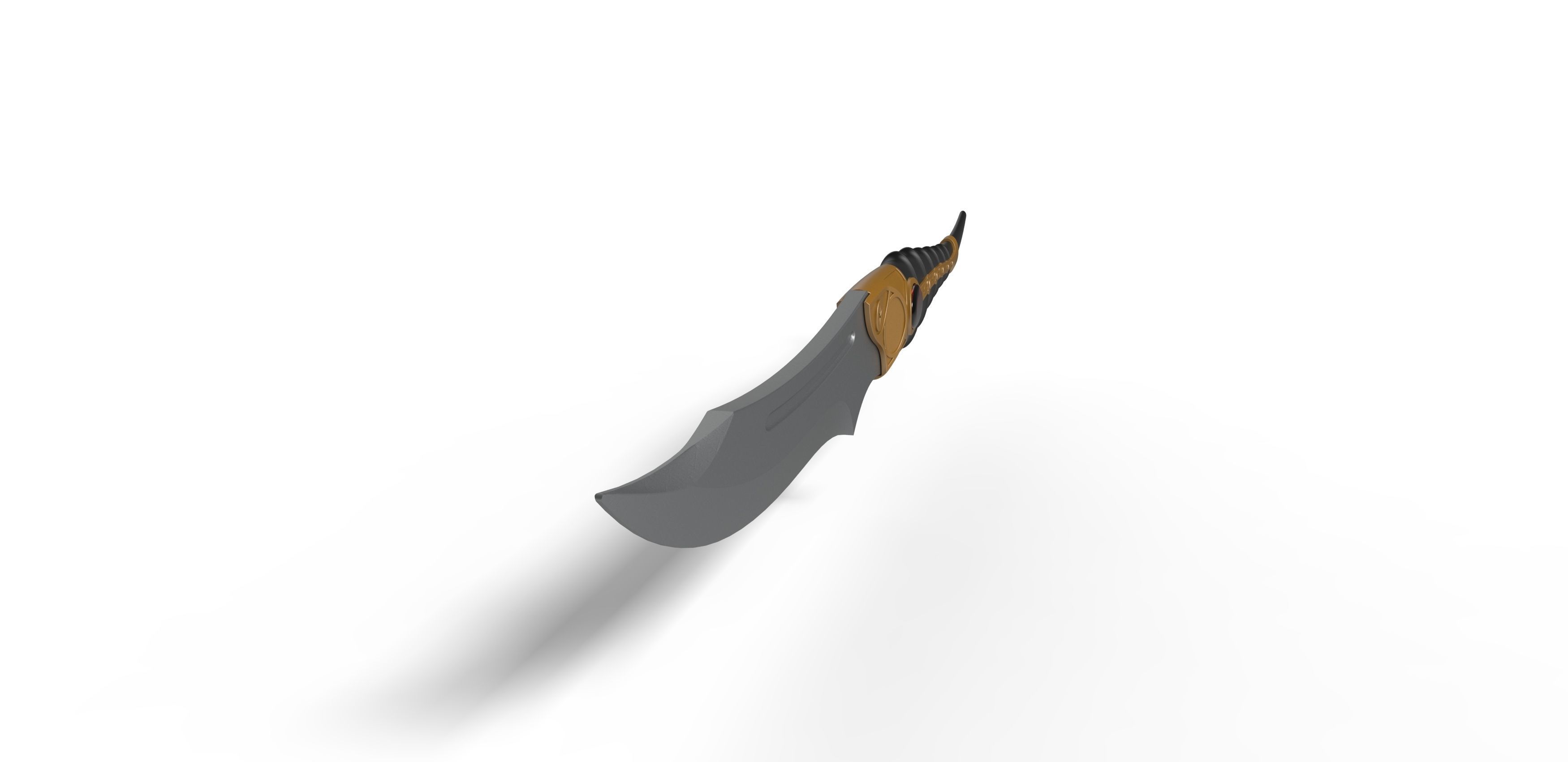 House of Dragon Dagger 3D print model_3