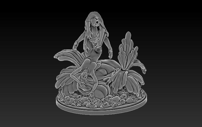 Kingdom Death Monster - Antelope Base - 3D print model 3D print model_10
