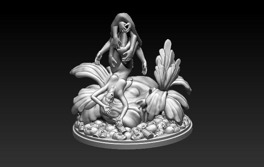 Kingdom Death Monster - Antelope Base - 3D print model 3D print model_8