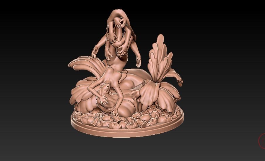 Kingdom Death Monster - Antelope Base - 3D print model 3D print model_9