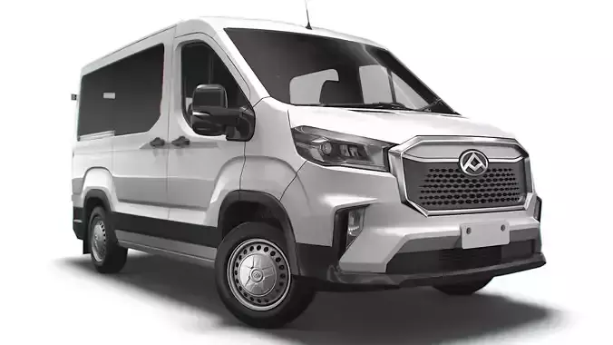 Maxus E Deliver9 Bus L1H1 2022 3D model