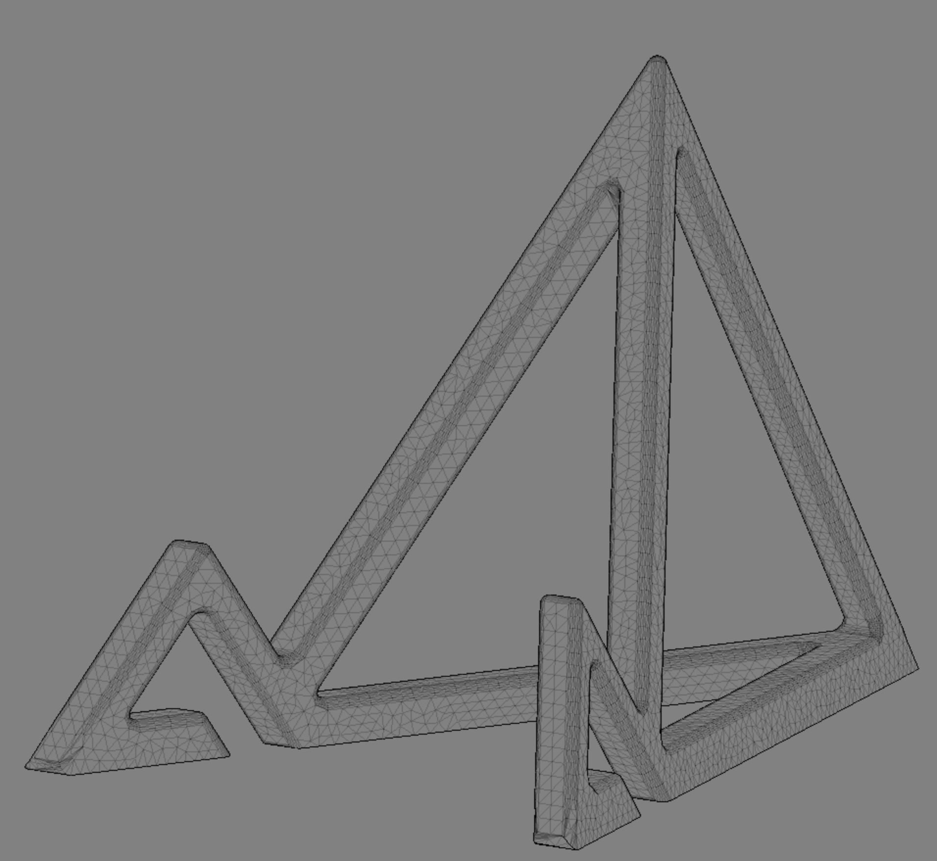 Mobile Phone Stand 3D print model_6
