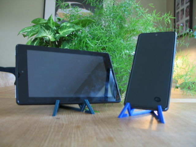 Mobile Phone Stand 3D print model_4