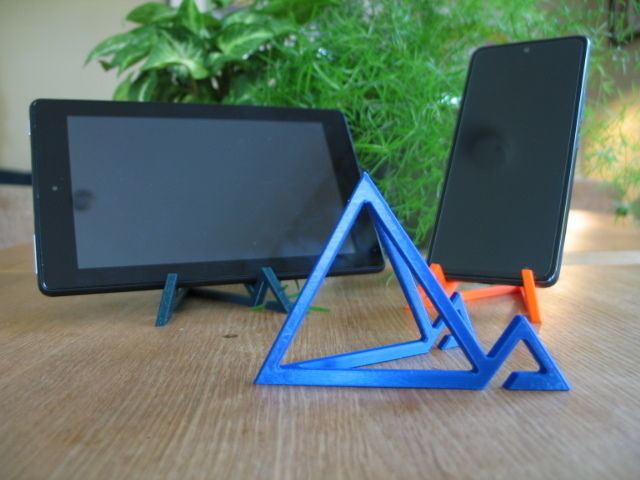 Mobile Phone Stand 3D print model_5