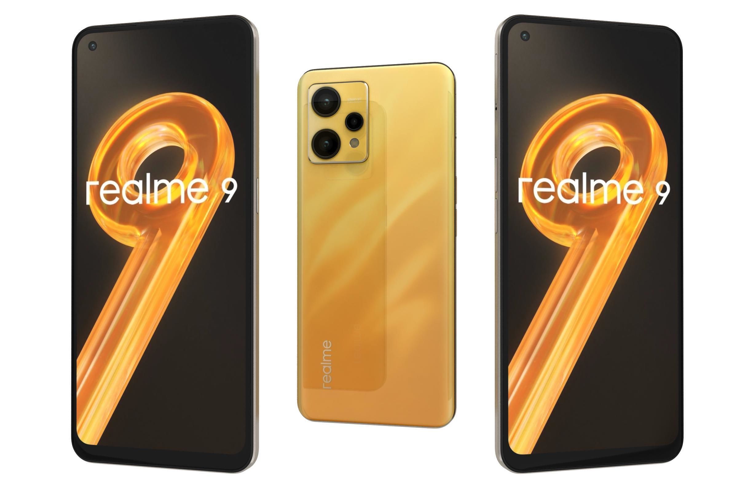 Realme 9 And Pro Plus 3D model_7