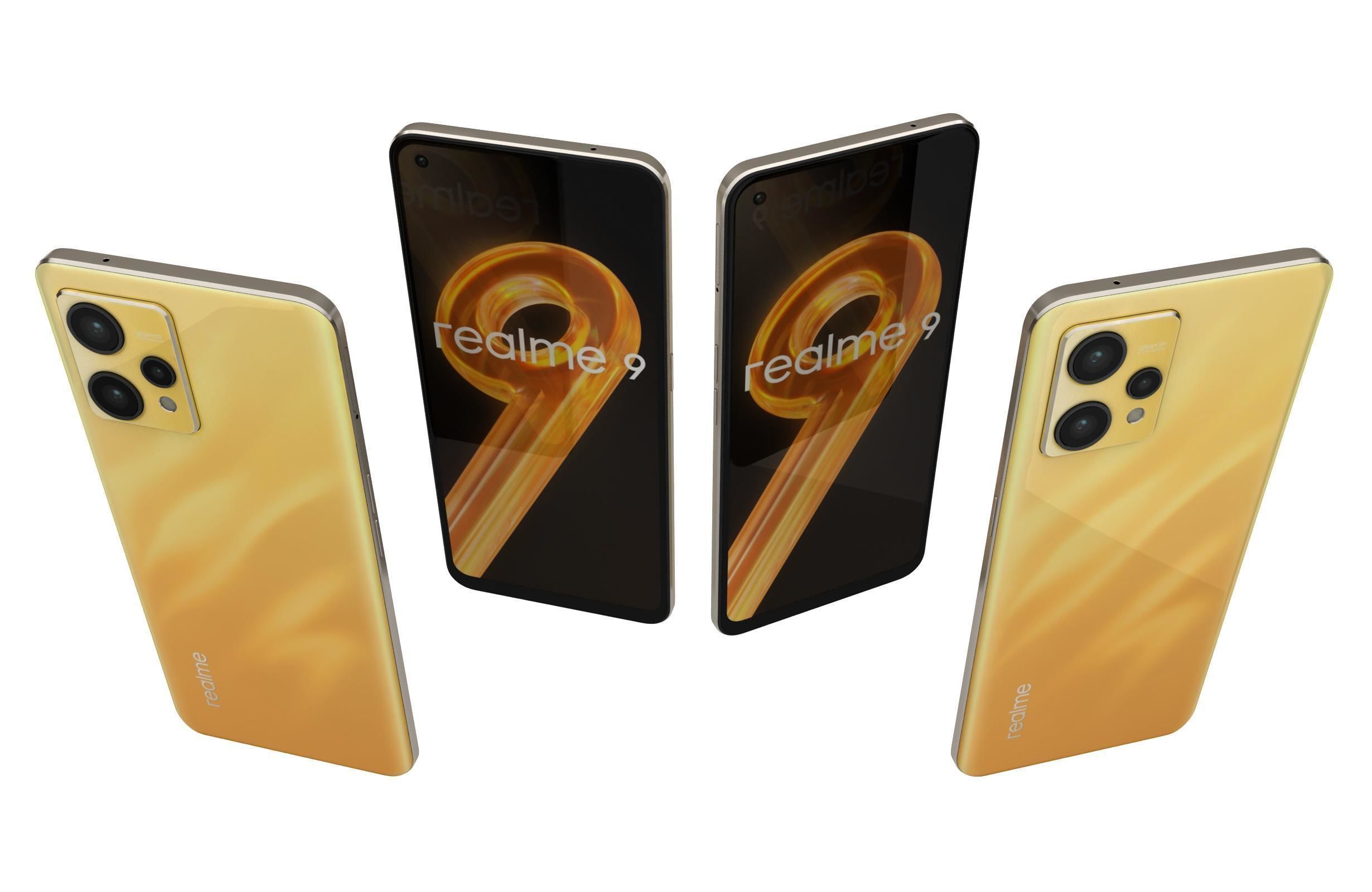 Realme 9 And Pro Plus 3D model_12