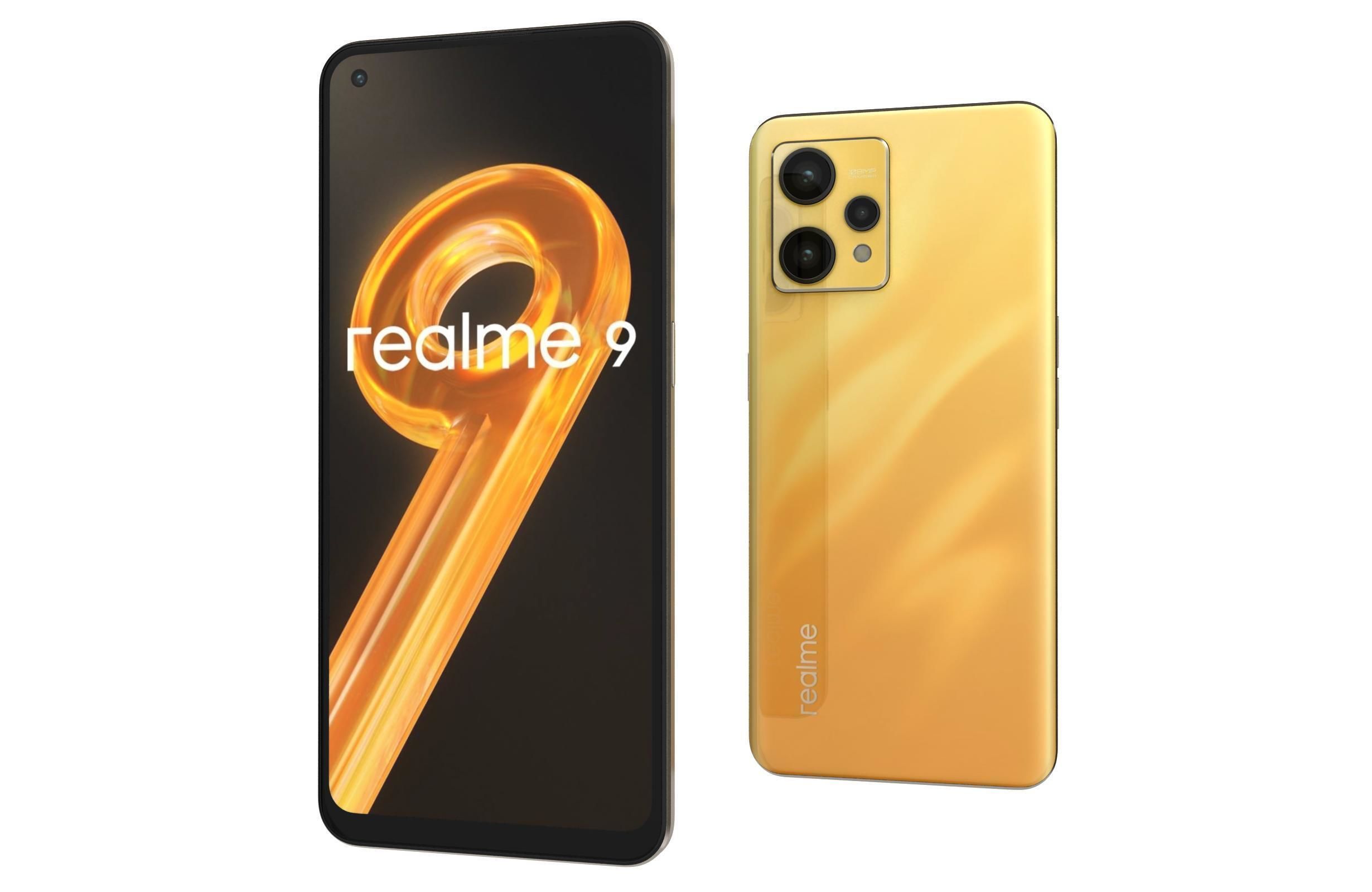 Realme 9 And Pro Plus 3D model_5