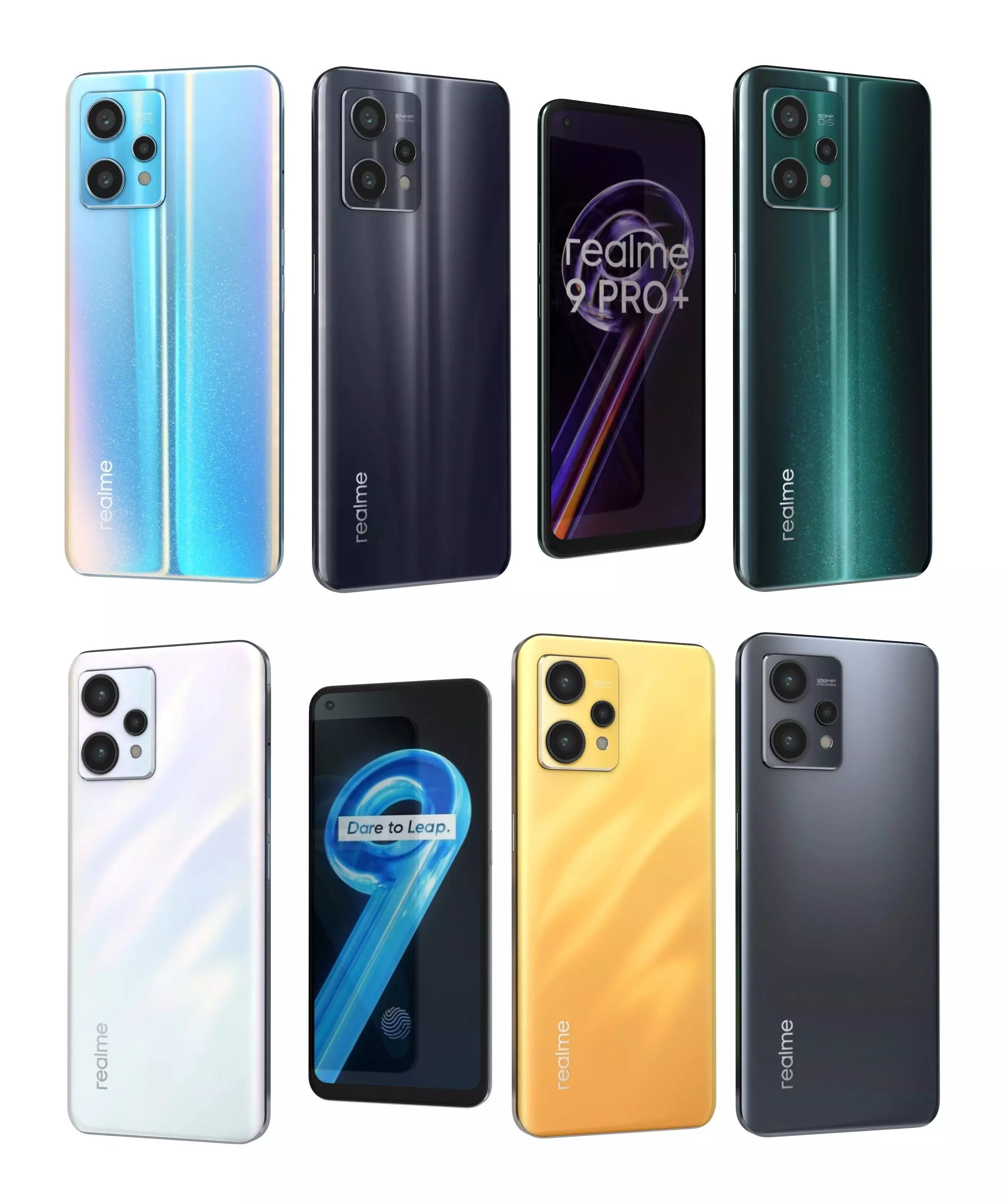 Realme 9 And Pro Plus 3D model_0
