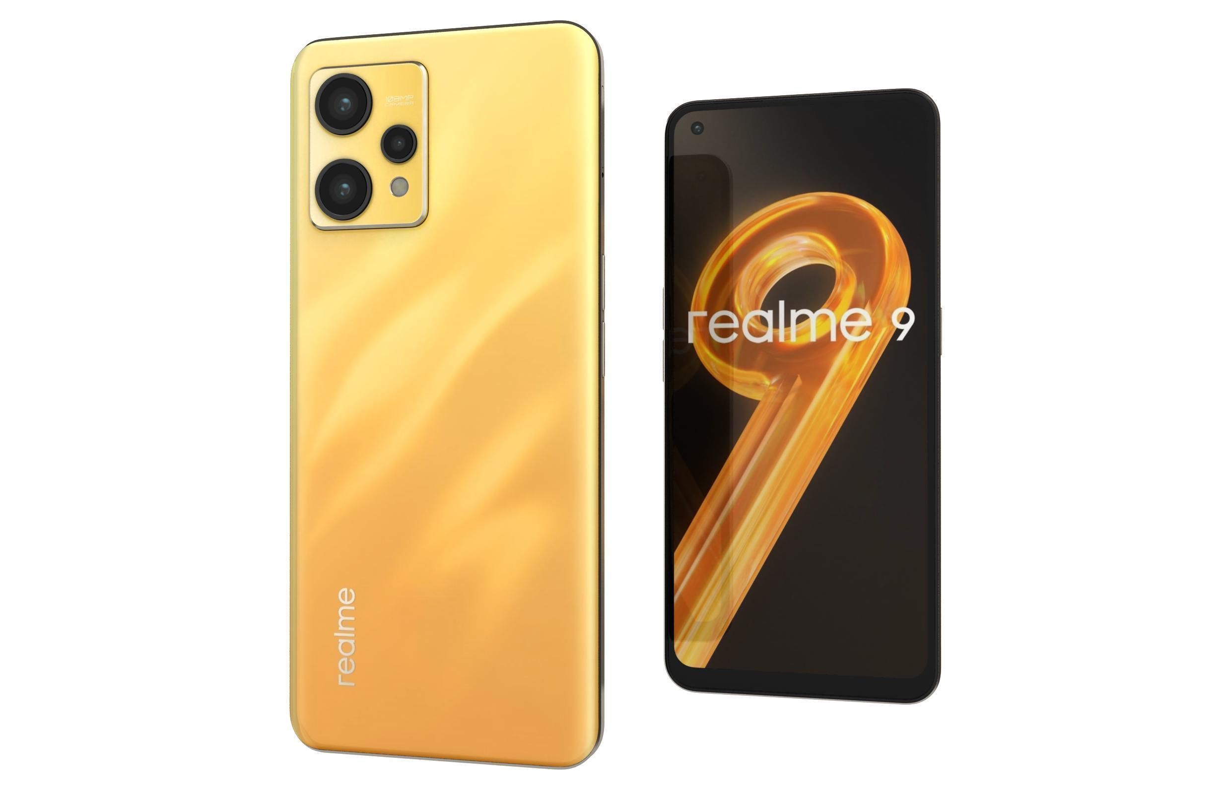Realme 9 And Pro Plus 3D model_8