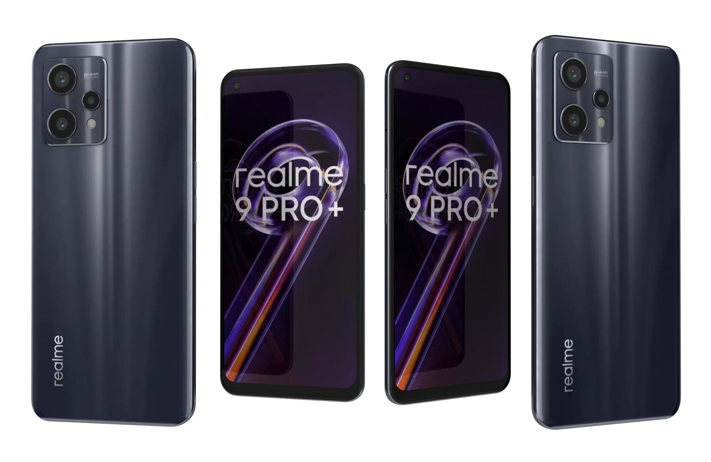Realme 9 And Pro Plus 3D model_64