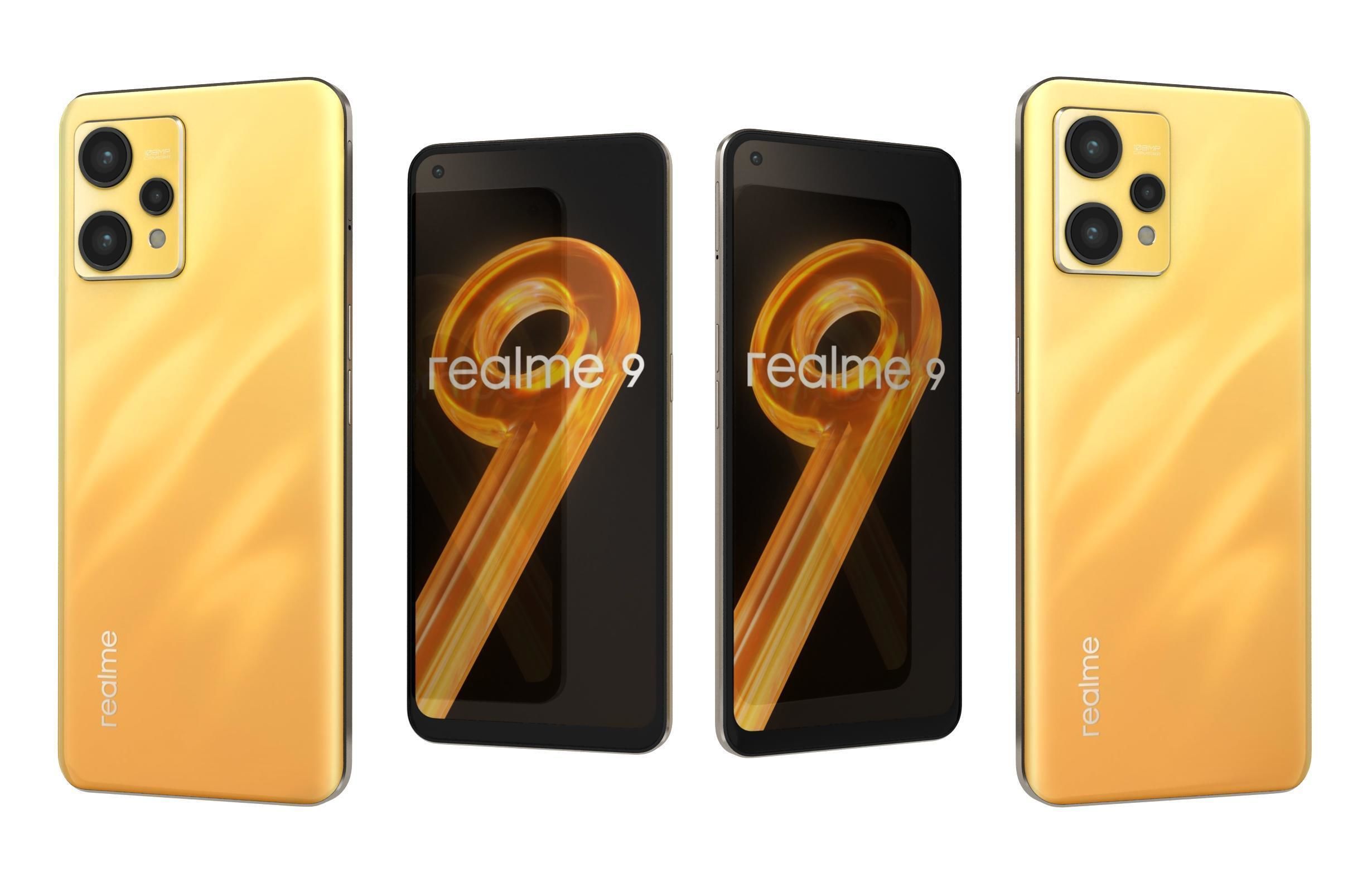 Realme 9 And Pro Plus 3D model_6