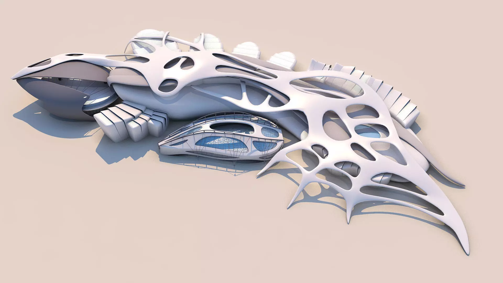 0007 - Museum Aquarium 3D model_0