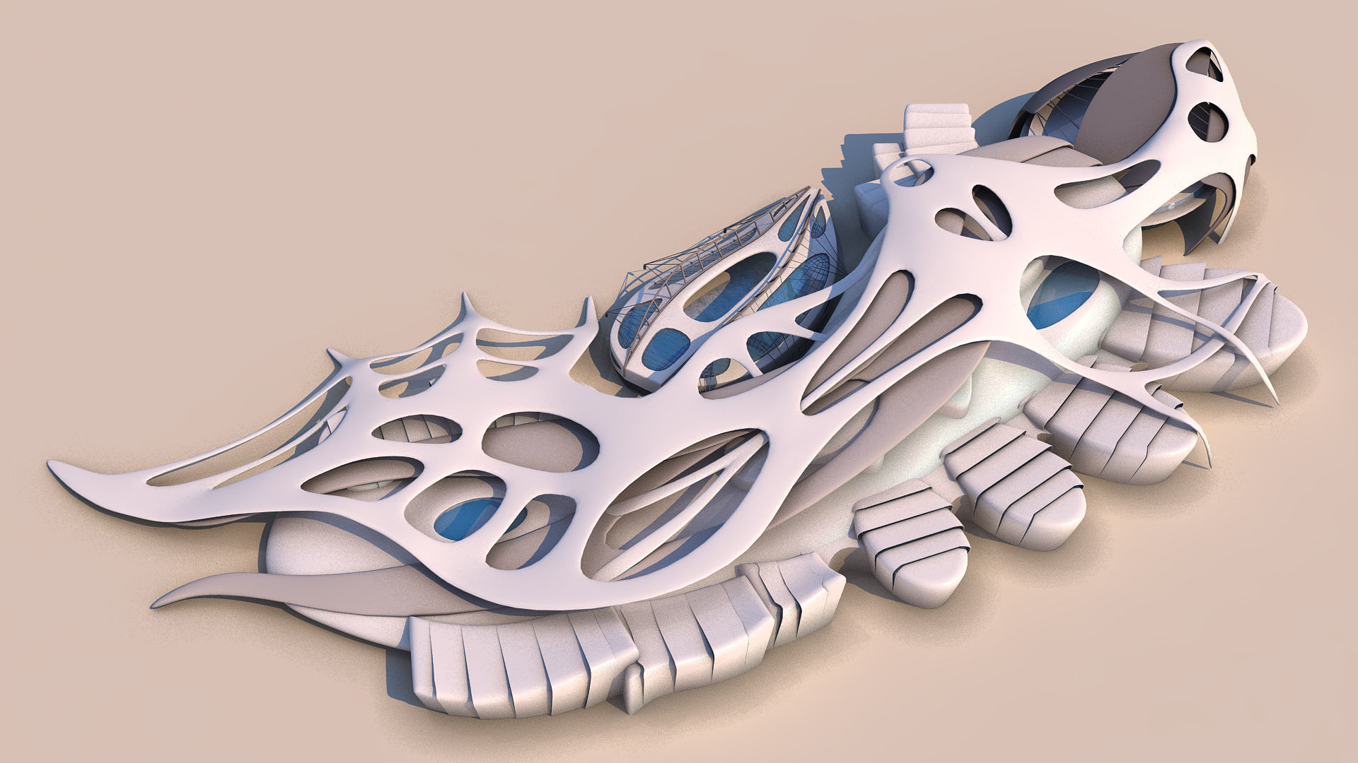 0007 - Museum Aquarium 3D model_3