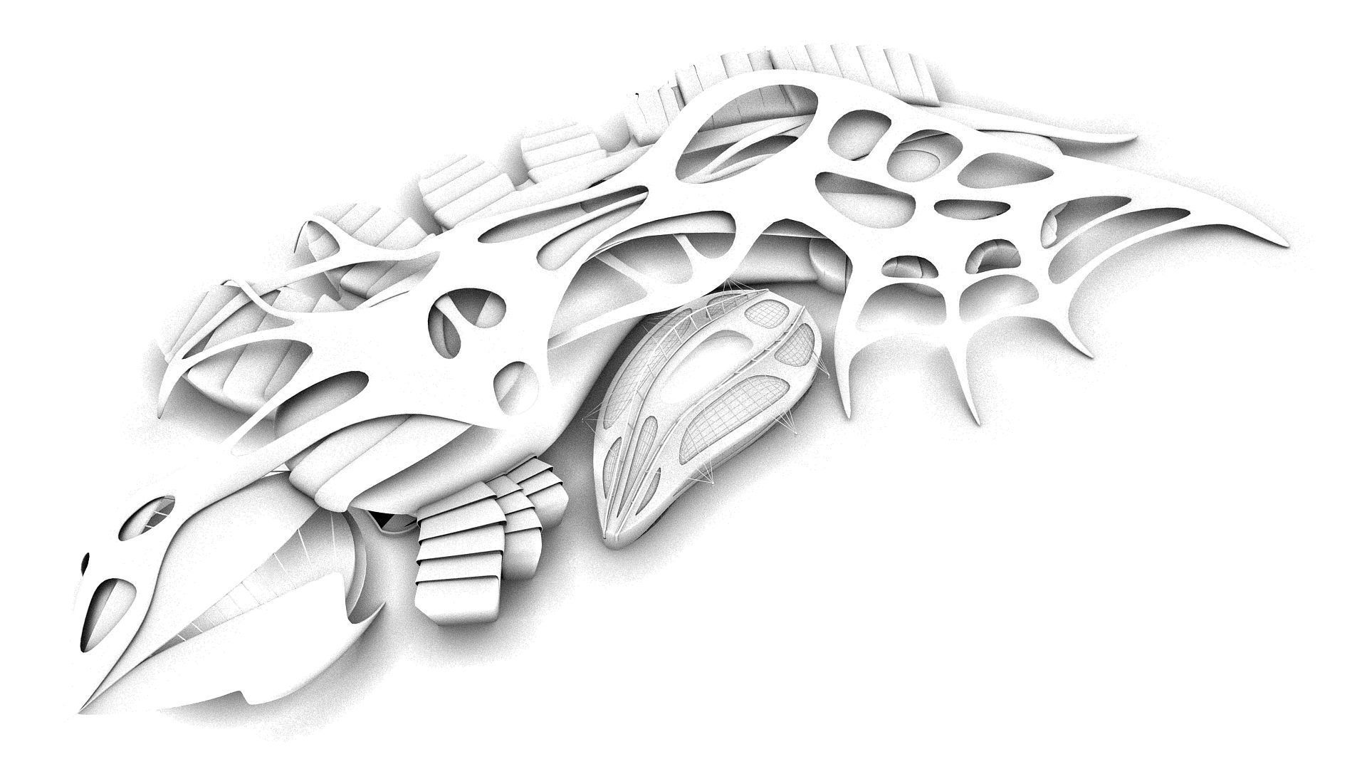 0007 - Museum Aquarium 3D model_15